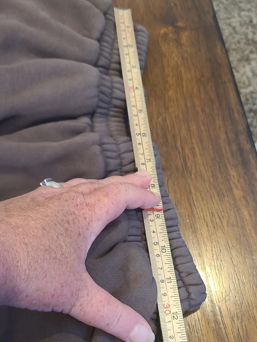 Comfrt Signature Sweatpants — Bark Brown — Size Small
